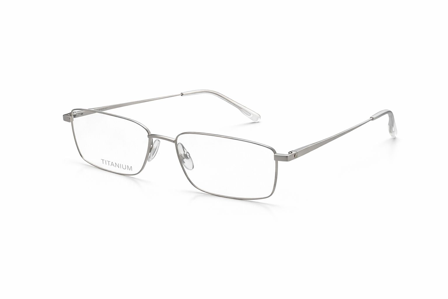 Armação receituário Titanium  Cinza claro com ponte anatomica  Oliver Tree