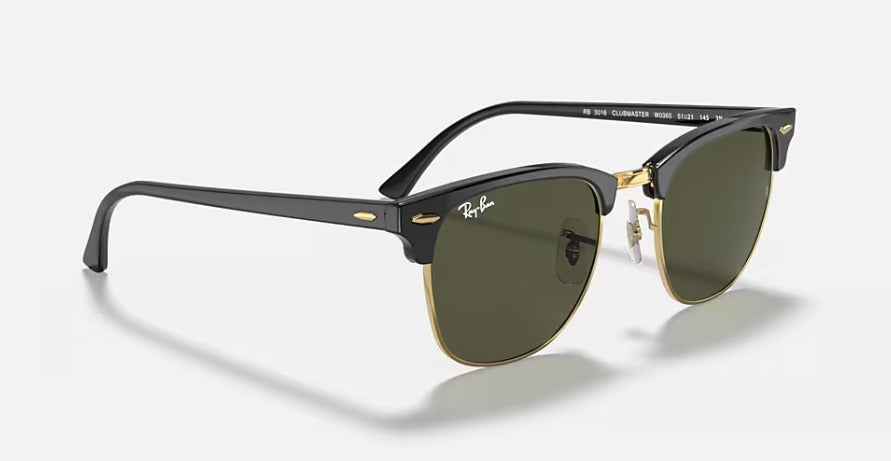 RAY BAN  SOLAR METAL  RB 3016 CLUBMASTER W0365