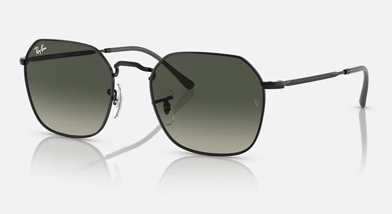 RAY BAN  SOLAR METAL PRETA RB3694 JIM 002/71