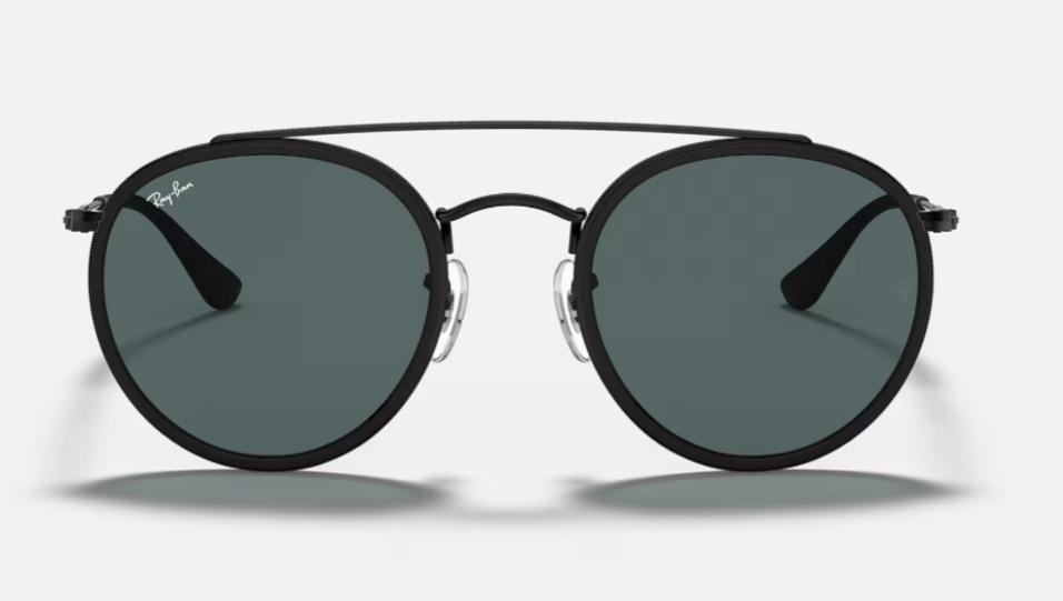 Ray Ban Solar Metal Redondo Preto RB 3647-NL 002/R5