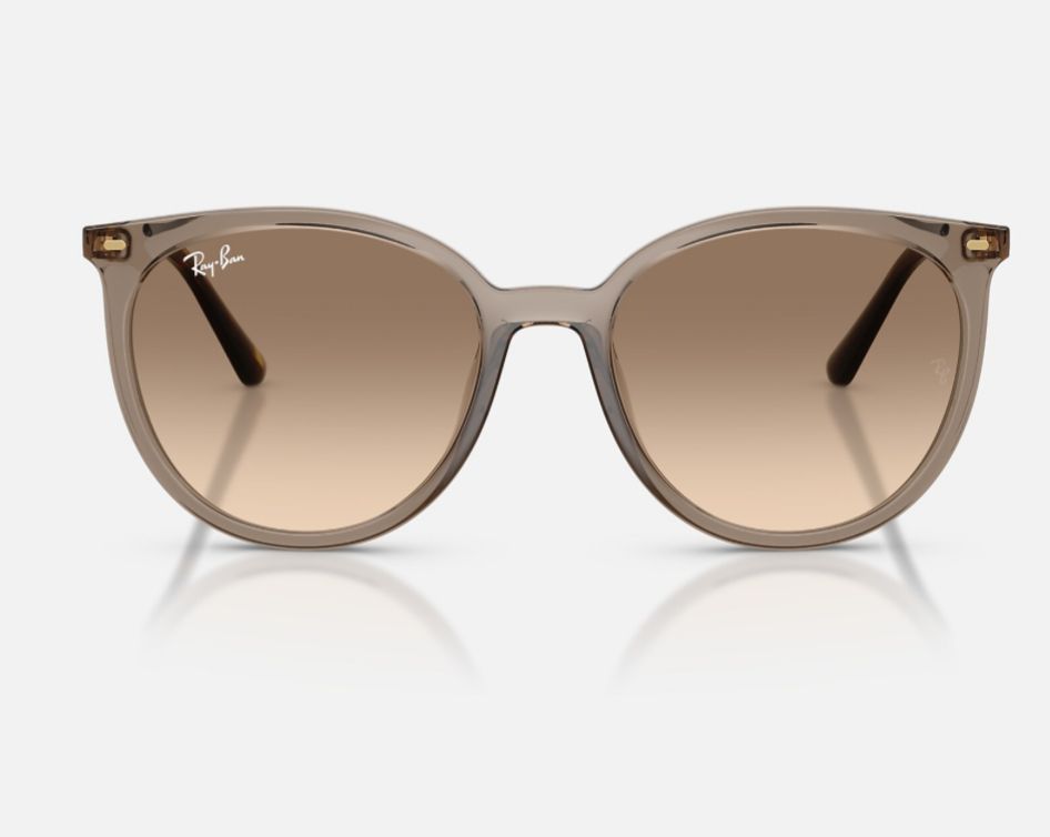 Ray Ban Solar Acetado  Redondo Polido Caramelo translúcido RB4464L 673713