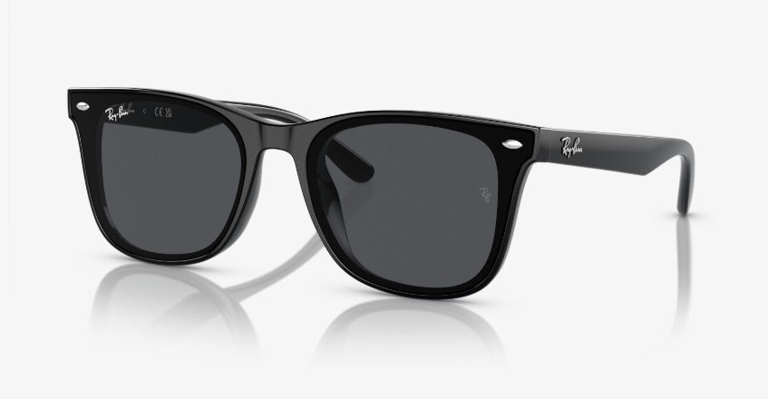 RAY BAN  SOLAR ACETADO PRETO BRILHANTE  RB447V STEVE 8192