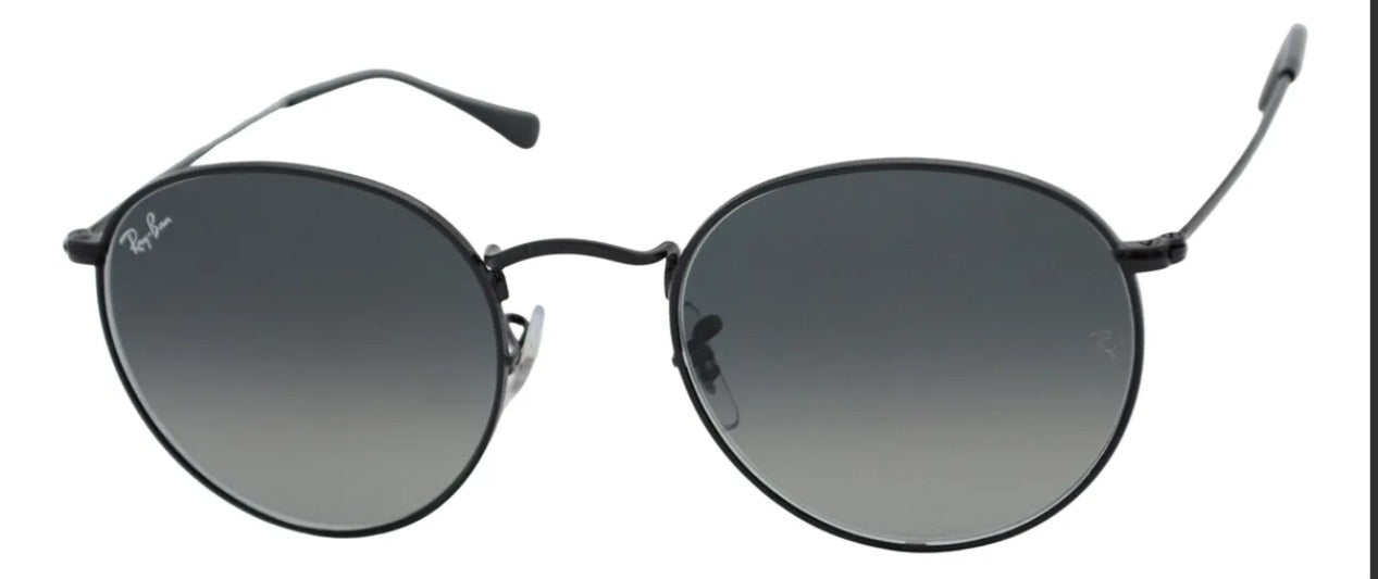 RAY BAN  SOLAR METAL PRETO RB3447-NL ROUND METAL 002/71
