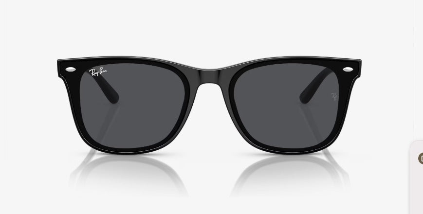 RAY BAN  SOLAR ACETADO PRETO BRILHANTE  RB447V STEVE 8192