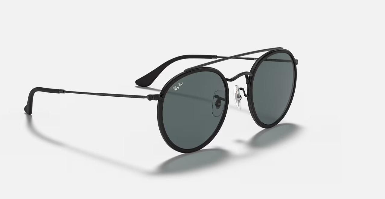 Ray Ban Solar Metal Redondo Preto RB 3647-NL 002/R5