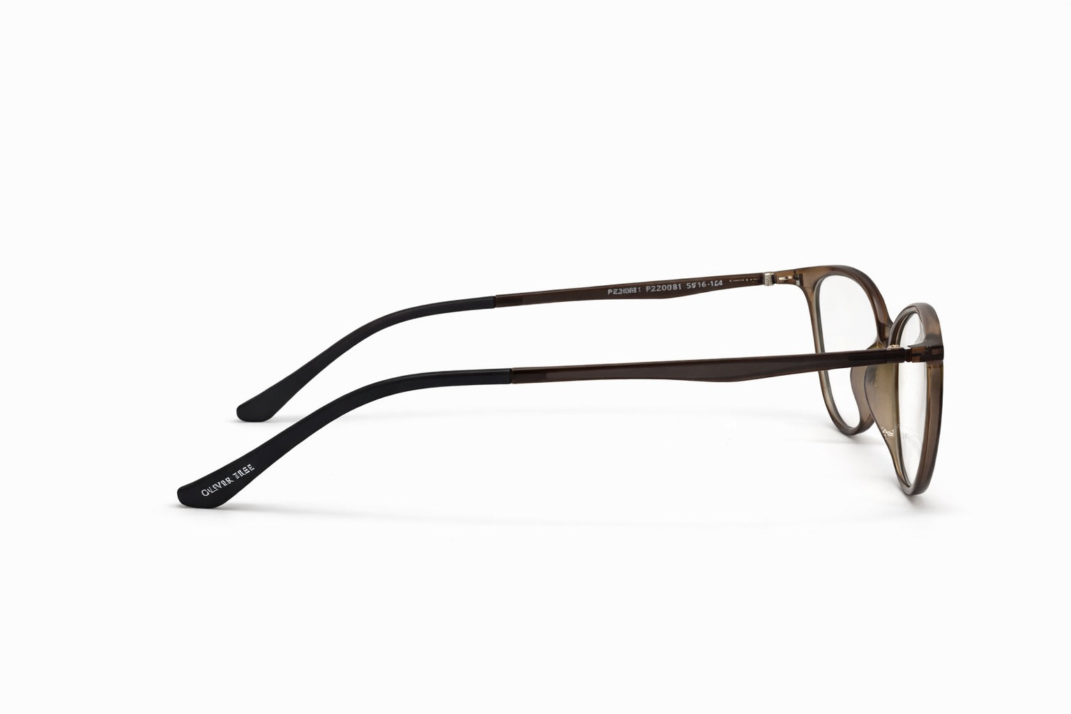 ARMAÇÃO OLIVER TREE CLIPON PZ20981 MARROM